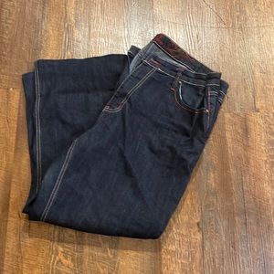 Women elite jeans size 19/20 with red embroidery